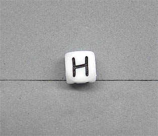 Buchstabenwürfel Silikon 10mm H